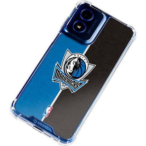 NBA Dallas Mavericks Canvas Moto G 5G (2024) Clear Case